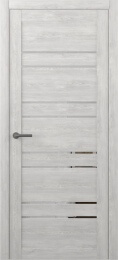 Межкомнатная дверь Дублин Дуб нордик (зеркало)
