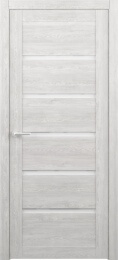 Межкомнатная дверь Вена Дуб нордик (матовое стекло)