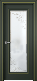 Межкомнатная дверь PV 1 ДО (Олива)