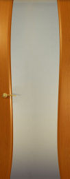 Межкомнатная дверь Океан Буревестник-2 ДО Анегри (белое стекло)