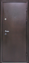 Межкомнатная дверь Йошкар 7 см металл/металл, 3 петли