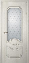 Межкомнатная дверь Albero Леонардо ДО Ясень Голд (стекло - Мателюкс-гранд)