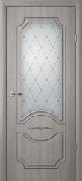 Межкомнатная дверь Albero Леонардо ДО Пепельный дуб (стекло - Мателюкс-гранд)