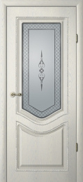 Межкомнатная дверь Albero Рафаэль 1 ДО Грей Ясень (стекло - Ренессанс)