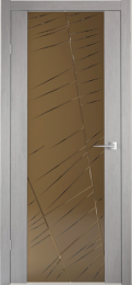 Межкомнатная дверь 5.03 бронзовый триплекс