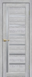 Межкомнатная дверь Сибирь Профиль La Stella Филадельфия 210 Дуб Грей