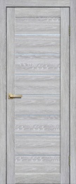 Межкомнатная дверь Сибирь Профиль La Stella Филадельфия 214 Дуб Грей