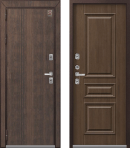Межкомнатная дверь Термо Premium 3 Тиковое дерево - Дуб мэлвил