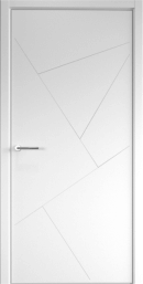Межкомнатная дверь Albero Геометрия-2 Эмаль ДГ Белый