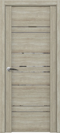 Межкомнатная дверь Uniline ПДОЗ 30032 Велюр серый