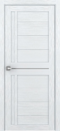 Межкомнатная дверь Light ПДГ 2121 Велюр белый