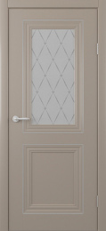 Межкомнатная дверь Albero Прадо ДО Серый  (стекло - Мателюкс-гранд)