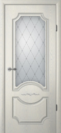 Межкомнатная дверь Albero Леонардо ДО Грей Ясень (стекло - Мателюкс-гранд)