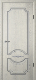 Межкомнатная дверь Albero Леонардо ДГ Грей Ясень с патиной