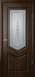 Межкомнатная дверь Albero Рафаэль 1 ДО Дуб Антик (стекло - Ренессанс)