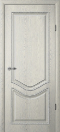 Межкомнатная дверь Albero Рафаэль 1 ДГ Грей Ясень с патиной