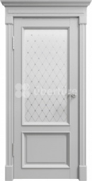 Межкомнатная дверь Сорренто ПДО 80002 Серена светло-серый
